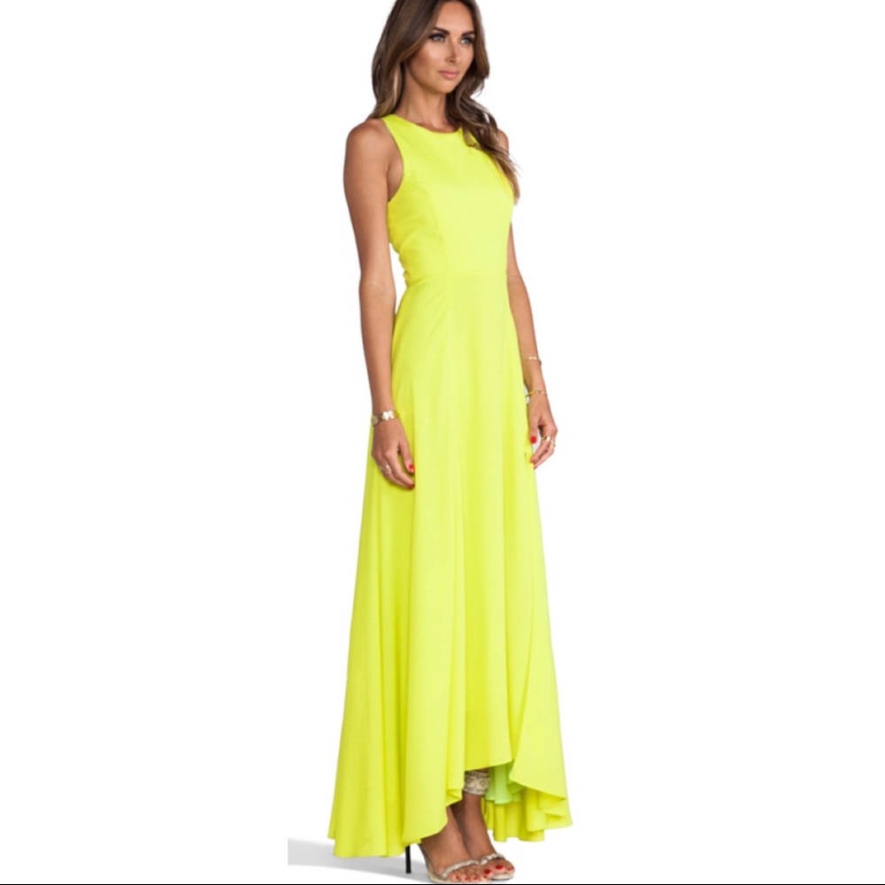 NAVEN/Revolve Neon Gown